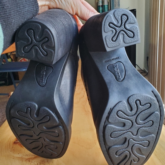 Born Lace Up Leather Oxford Heels - Picture 8 of 8